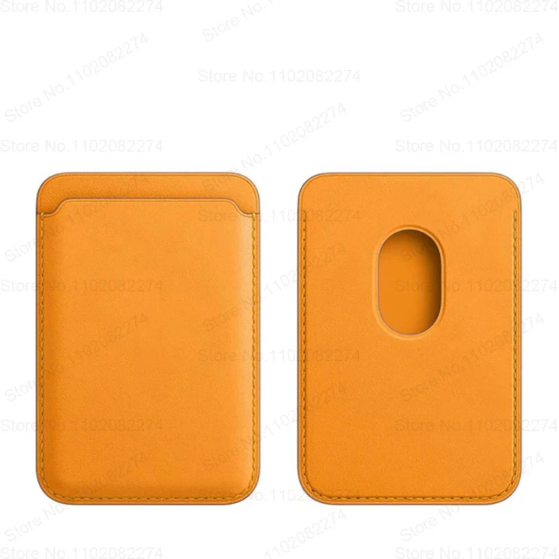 MagLuxe Grip — Premium Leather Magsafe Wallet Case for iPhone 15/14/13/12 Series