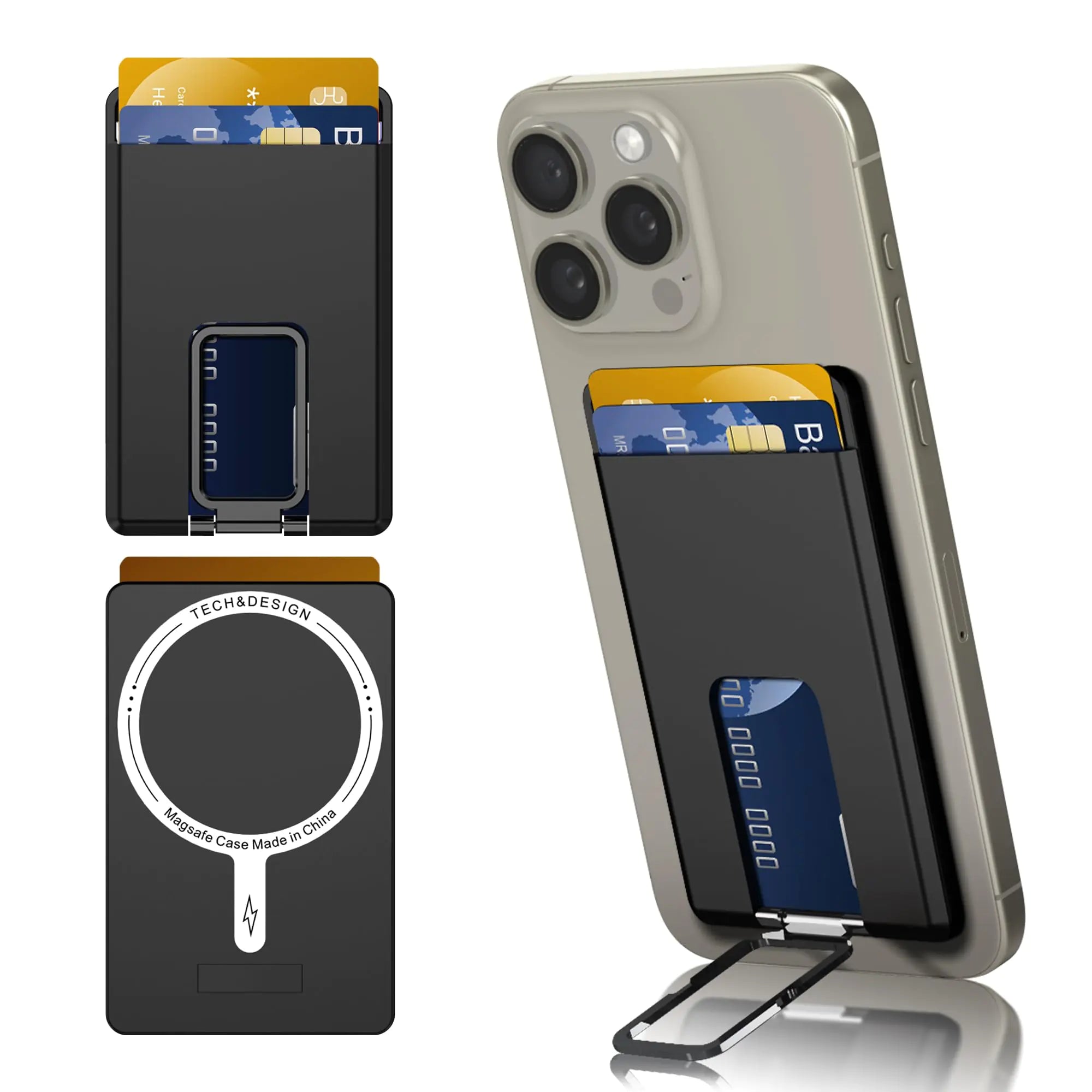 MagStrong iPhone Magnetic Wallet Stand